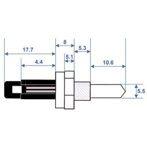 Sonda- DIFF pour Chaffoteaux - 60084021