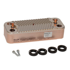 Scambiatore sanitario 16 piastre- DIFF pour Chaffoteaux - 65116537