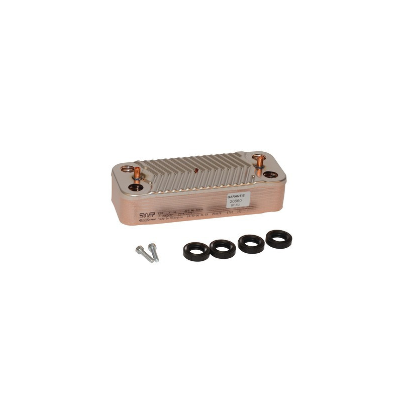 Scambiatore sanitario 16 piastre- DIFF pour Chaffoteaux - 65116537