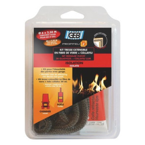 Kit treccia flessibile in fibra di vetro e collafeu- GEB - 821592
