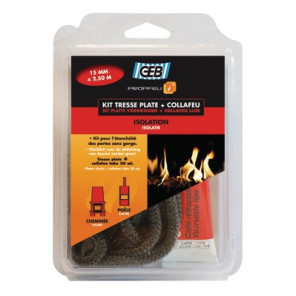 Kit treccia piatta in fibra di vetro e collafeu- GEB - 821593