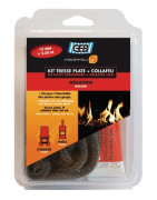 Kit treccia piatta in fibra di vetro e collafeu- GEB - 821593