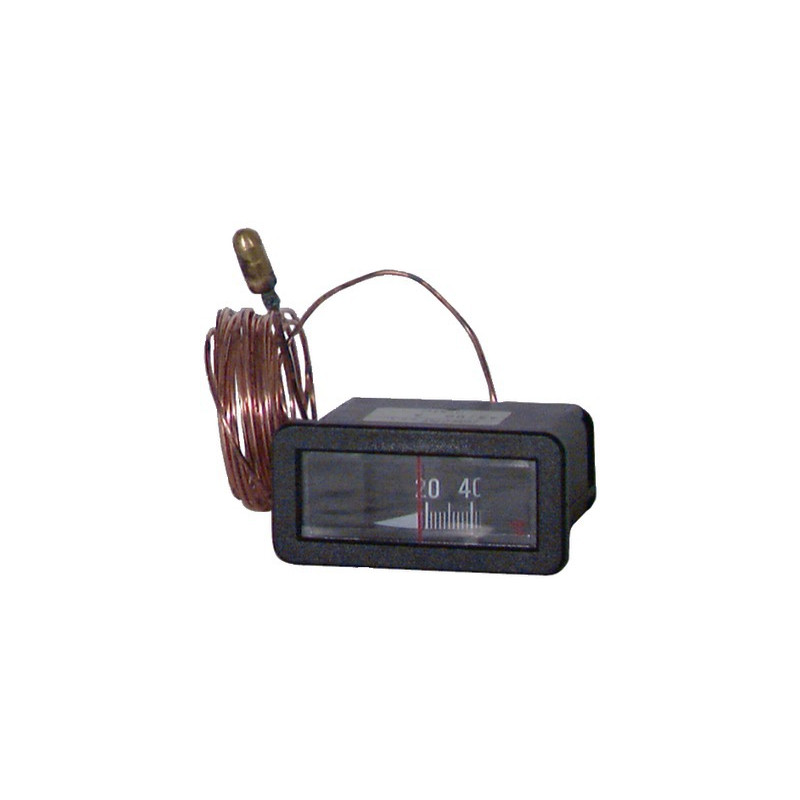 Termometro rettangolare 0°C -120°C L2,5- DIFF pour De Dietrich Chappée - S17007062