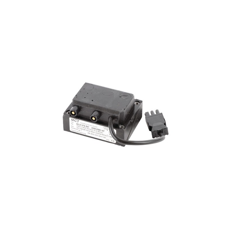 Trasformatore di accensione ZA23075E47- DIFF pour Weishaupt - 603088+140013110