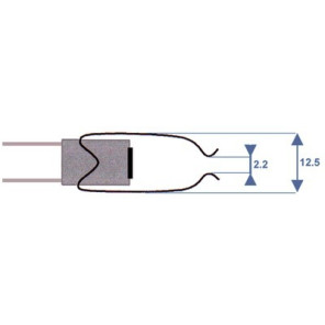 Sonda NTC T7335D1008- DIFF pour Baxi-Roca - 122155730