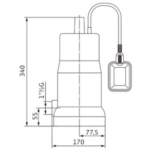 Pompa sommergibile Prima Drain- WILO - 4168021