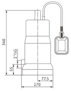 Pompa sommergibile Prima Drain- WILO - 4168021 Pompa sommergibile Prima Drain- WILO - 4168021