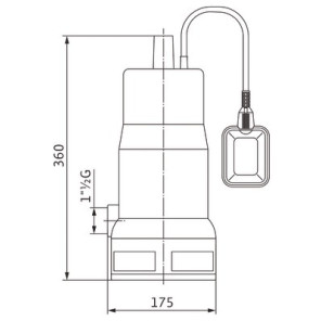 Pompa sommergibile Prima Waste- WILO - 4168022