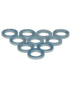 Guarnizione piatta  ø 14,5x8,5x2- DIFF pour De Dietrich Chappée - S62715  - (X10)