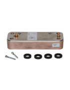 Scambiatore sanitario 14 piastre- DIFF pour De Dietrich Chappée - 711500500