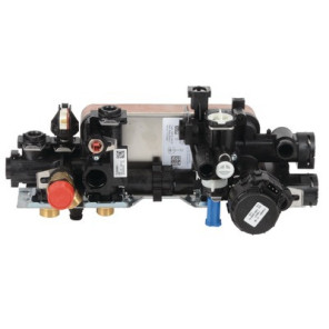 Gruppo idraulico con scambiatore 14 piastre- DIFF pour De Dietrich Chappée - 711480400