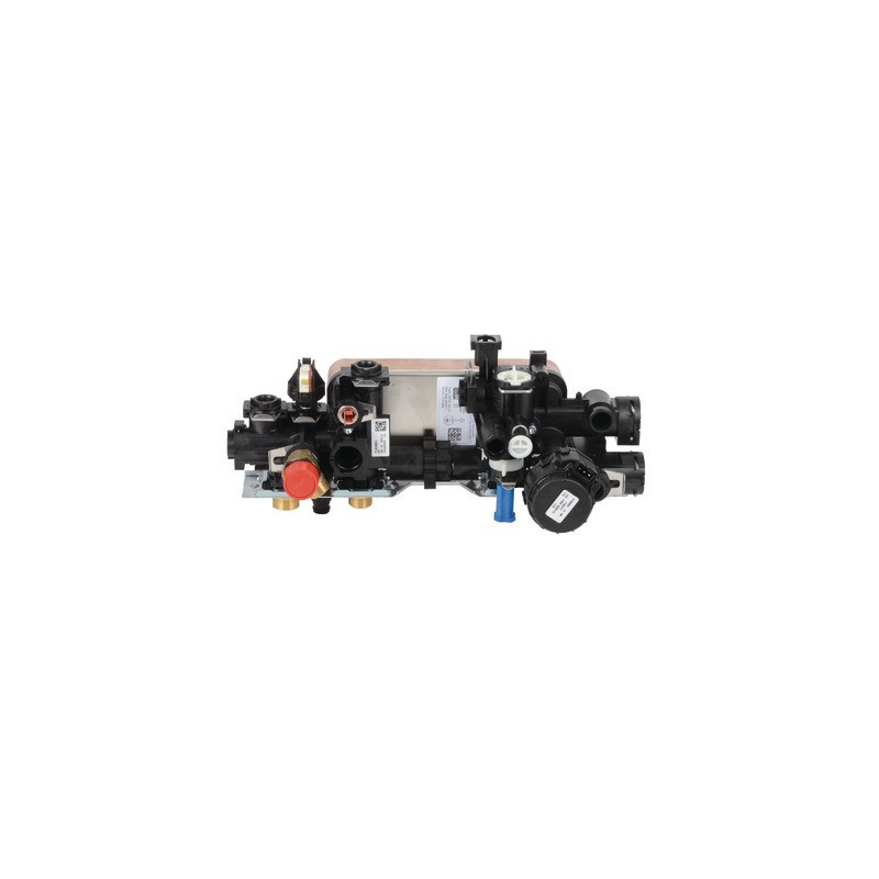 Gruppo idraulico con scambiatore 14 piastre- DIFF pour De Dietrich Chappée - 711480400