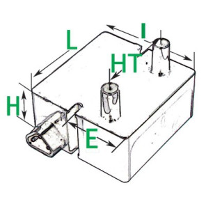 Trasformatore di accensione BTL 3- DIFF pour Baltur - 0005020044
