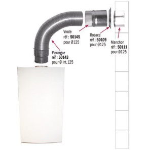 FLEXORGAZ Ø112mm- ISOTIP JONCOUX - 644111