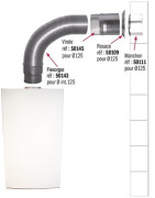 FLEXORGAZ Ø112mm- ISOTIP JONCOUX - 644111