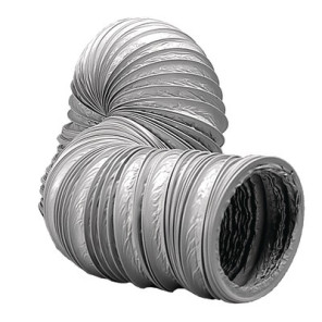 Gaine PVC souple Ø160mm x 6m en filet- DIFF - 50296