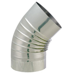 Gomito a 45° Ø125mm- ISOTIP JONCOUX - 032412