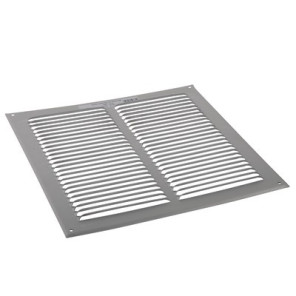 Grille de ventilation aluminium anodisé 150x150- ANJOS - 6603