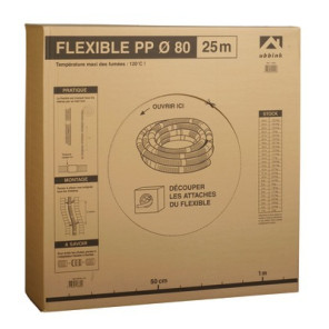 Condotto diametro 80 PPTL flessibile- UBBINK - 330054  - (X50)