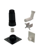 Kit RENOLUX Ø60 noir de système non étanche C3 C9- UBBINK - 184426 Kit RENOLUX Ø60 noir de système non étanche C3 C9- UBBINK - 184426