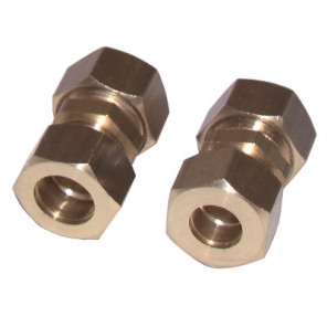 Raccordo a ogiva diritto F3/8 x tubo 10mm- DIFF - 601608  - (X2)