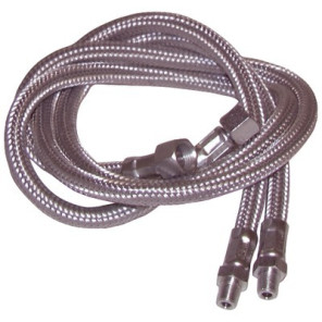 Flessibile gasolio M1/8" x F1/4" diritto- DIFF - 602050  - (X2)