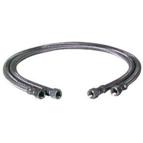 Flessibile gasolio F3/8" x F3/8" diritto lunghezza 750mm- DIFF - 602110  - (X2)