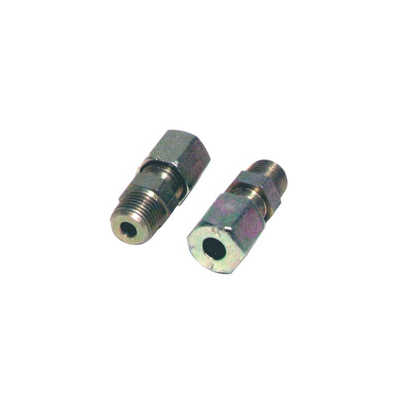 Raccordo ad anello diritto M1/8 x tubo 5mm- DIFF - 602385  - (X2)