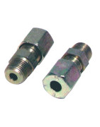 Raccordo ad anello diritto M1/8 x tubo 6mm- DIFF - 602386  - (X2)