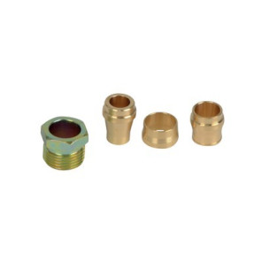 Raccordo ottone/semplice 8-10-12 20412- AFRISO - 20412