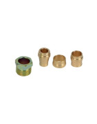 Raccordo ottone/semplice 8-10-12 20412- AFRISO - 20412