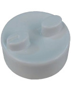Manopola bianca diametro 40- SIME - 6290100