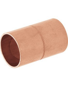 Manchon cuivre a souder 1"1/8- DIFF - 632343  - (X10)