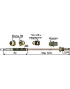 Thermocouple 6 raccords L900mm- DIFF - 704217 Thermocouple 6 raccords L900mm- DIFF - 704217