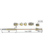Termocoppia 7 raccordi 1500mm cucina grande- DIFF - 704471 Termocoppia 7 raccordi 1500mm cucina grande- DIFF - 704471
