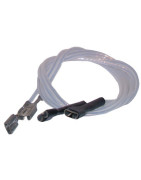 Cavi AT PTFE Ø 2.5mm terminale faston 2,8- DIFF - 802222 - (X2) Cavi AT PTFE Ø 2.5mm terminale faston 2,8- DIFF - 802222 - (X2)