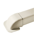 Curva a muro 110x75 RAL 9010- DIFF - 806372  - (X4)