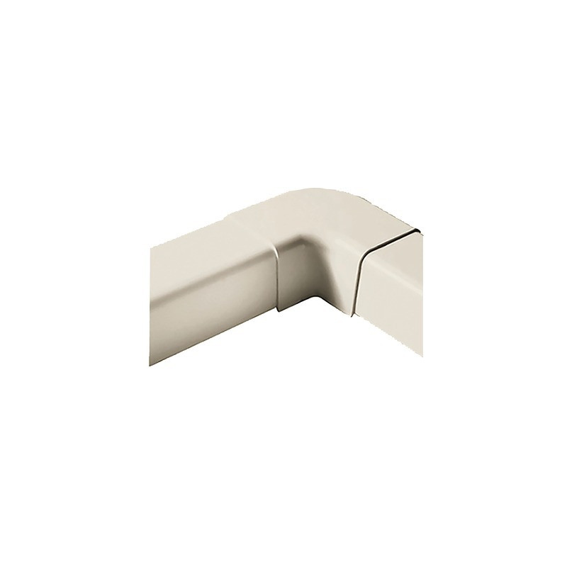 Courbe plane 110x75 blanc crème 9001- DIFF - 806388  - (X6)