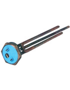 Resistenza blindata filettata 1"1/4 ECB3 2500w- DIFF - 807325