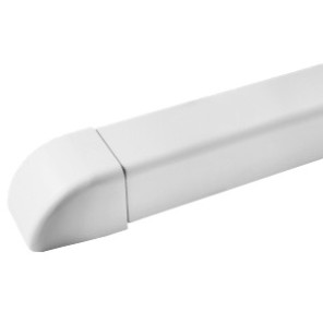 Tappo Terminale 60x45 bianco 9010- DIFF - 807408  - (X12)