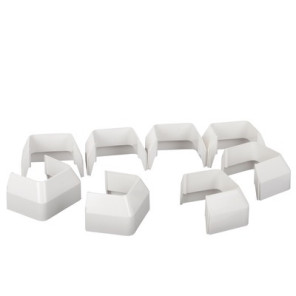 Riduzione 110x80mm bianco 9010- DIFF - 807701  - (X8)