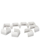 Riduzione 110x80mm bianco 9010- DIFF - 807701  - (X8)