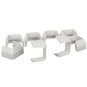 Riduzione 110x80mm bianco 9010- DIFF - 807701  - (X8)