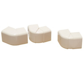 Angolo esterno regolabile 60x80 bianco RAL9001- DIFF - 807704  - (X6)
