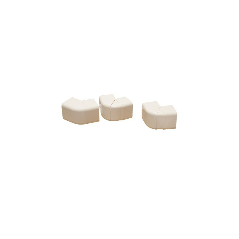 Angolo esterno regolabile 60x80 bianco RAL9001- DIFF - 807704  - (X6)