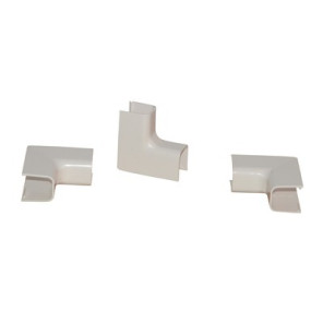 Angolo interno 25x25 bianco RAL9010- DIFF - 807709  - (X20)