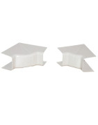 Angolo interno regolabile 60x80 bianco RAL9010- DIFF - 807711  - (X4)