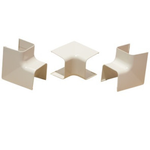 Angolo interno 60x80 bianco RAL9001- DIFF - 807713  - (X6)