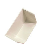 Curva a muro 60x80 bianco RAL9010- DIFF - 807730  - (X9)