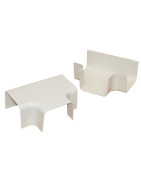 Té de derivation 110x75 blanc crème 9001- DIFF - 807751 - (X2) Té de derivation 110x75 blanc crème 9001- DIFF - 807751 - (X2)